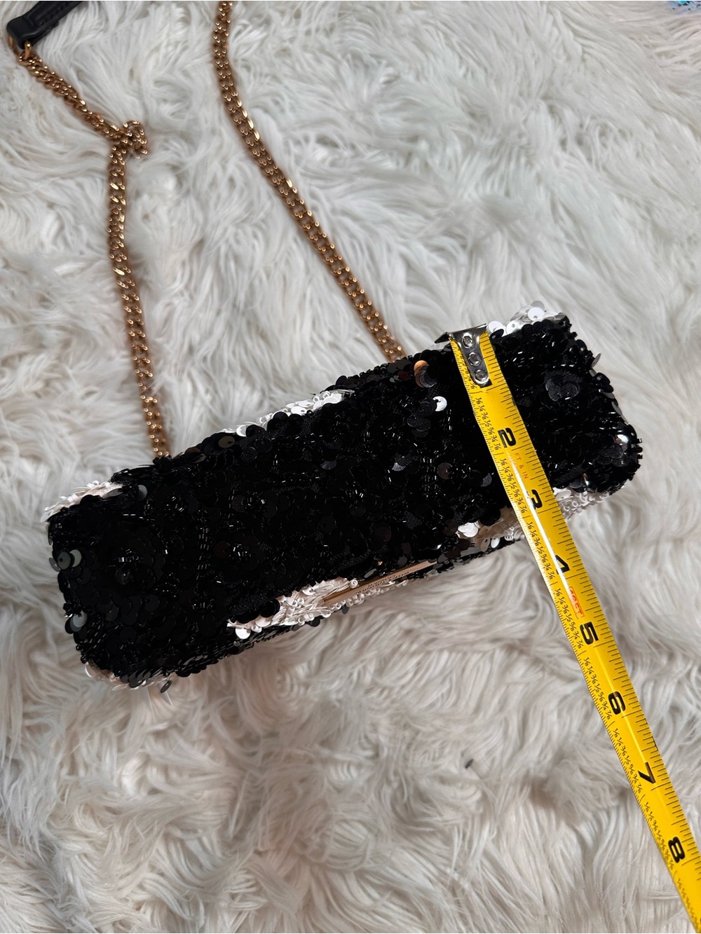 Kurt Geiger • The Kensington Sequin and Beaded Crossbody Purse - Picture 15 of 17